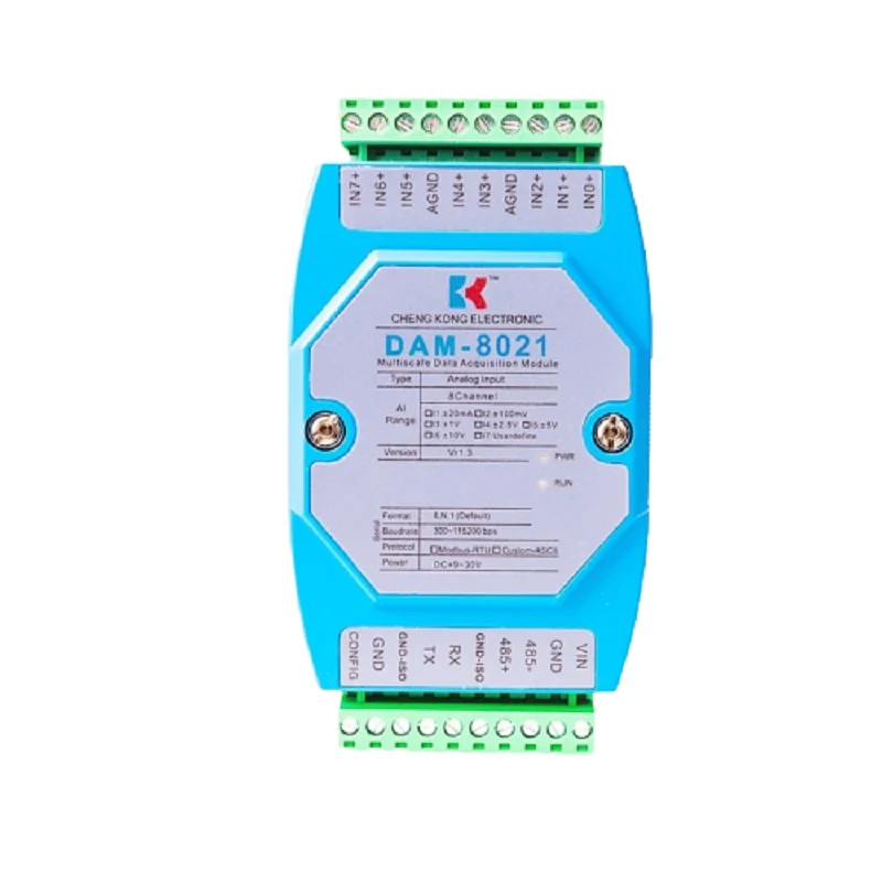 Два высокоточных модуля сбора сигнала MODBUS RTU для 0 10 В к RS485 5 в RS485|Крышки