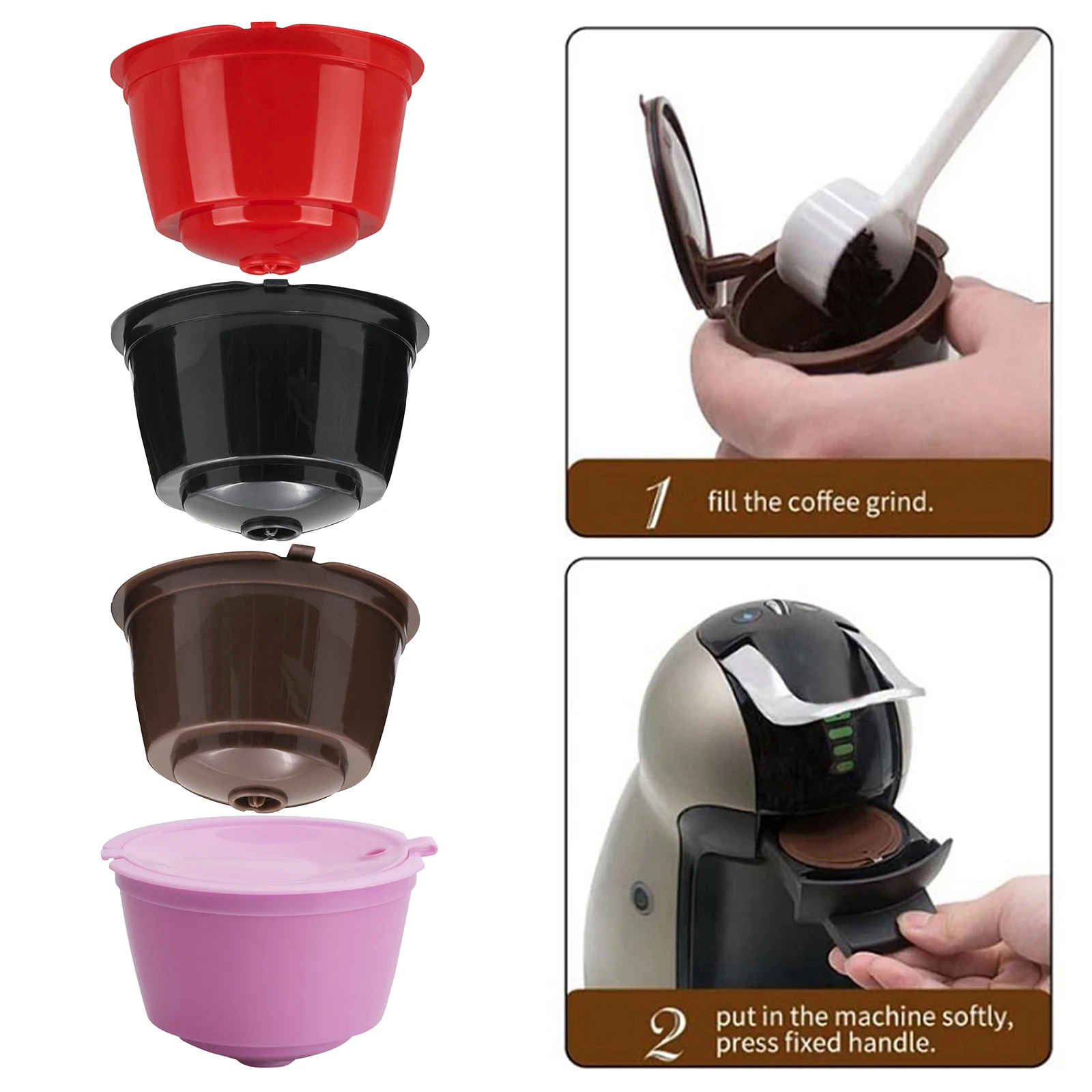 

Reusable Coffee Filter Replacement for Gusto Reusable Filter Pod