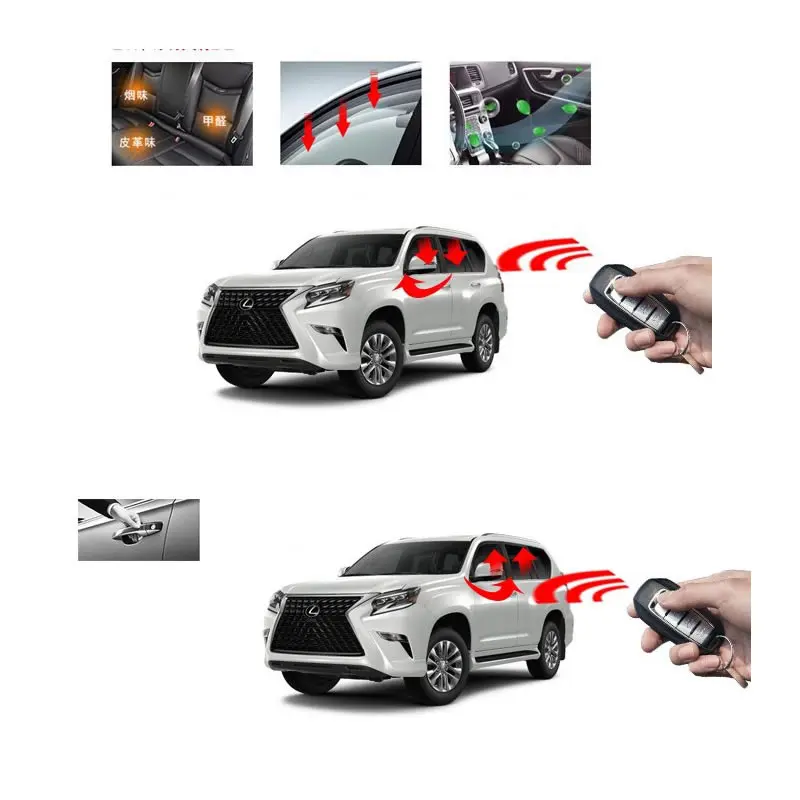 Автомобильная система бортовой диагностики открытия окна + боковое зеркало