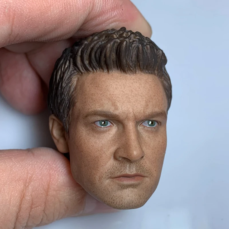 

Fans Collection 1/6 Scale Jeremy Renner Male Head Sculpture Fit For 12" Figure Action Model Body Accessory Toys Doll In Stock