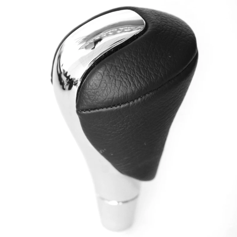 Черные кожаные зеркало хром рукоятка рычага переключения передач для Toyota Lexus ES330