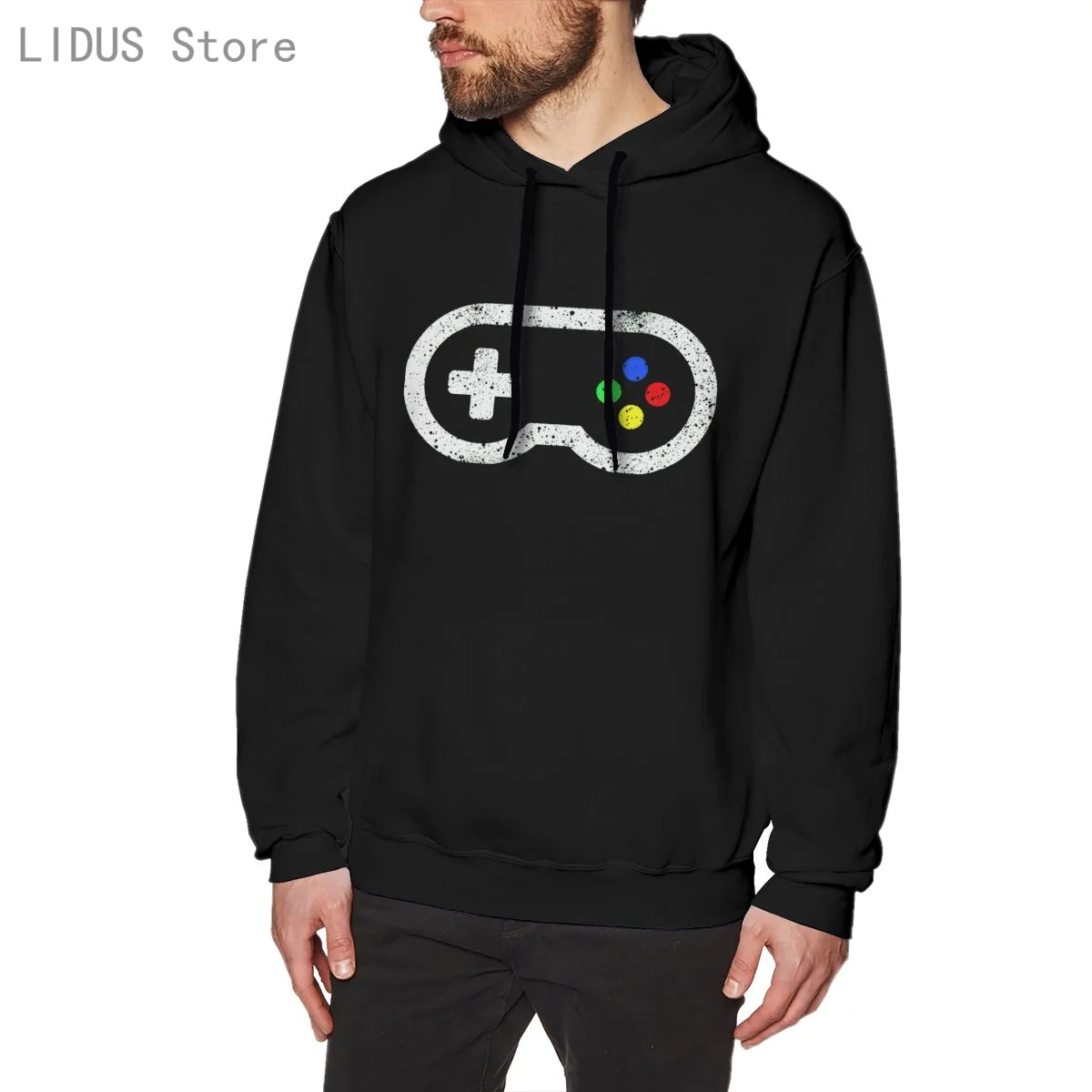 

Game Controller Hoodie Cotton Sweatshirts Comfortable Creativity Streetwear Hoodies