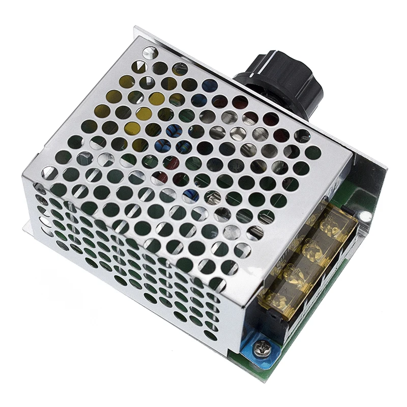 Регулятор напряжения диммер регулятор скорости электродвигателя 4000 Вт 220 В