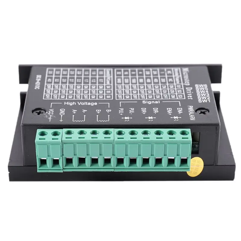 

5Pcs Cnc Single Axis 4A Tb6600 Stepper Motor Drivers Controller 32 Segments Upgraded Version 4.0A 42Vdc Milling Kits