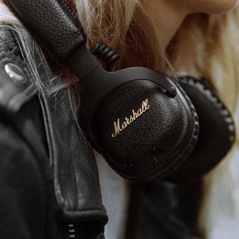 Наушники Marshall Mid ANC с активным шумоподавлением рок ретро Bluetooth-гарнитура складные