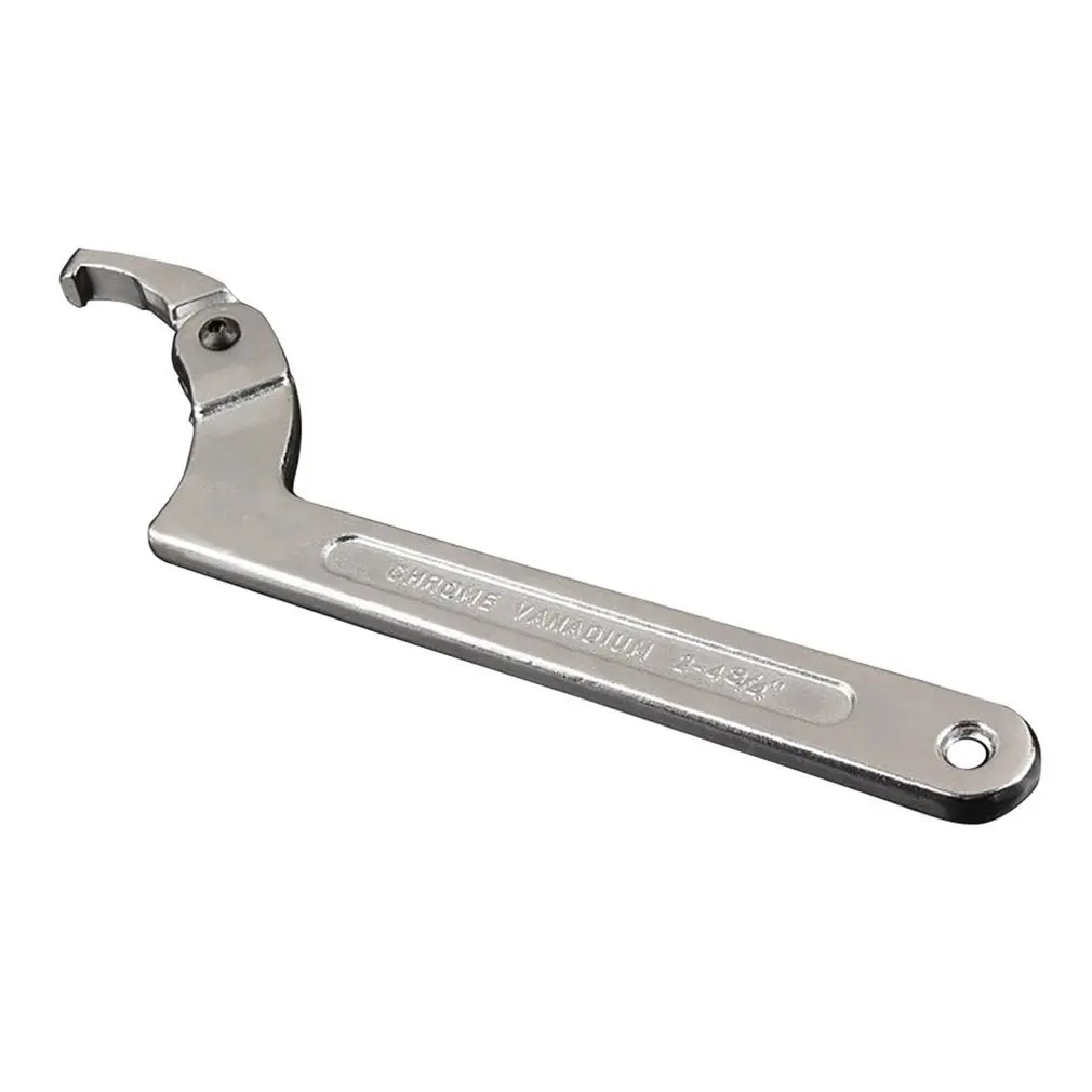 

Ergonomic Design Multifunctional Adjustable Hook-shaped Hook-head Wrench Adjustable Wrench Crescent Wrench