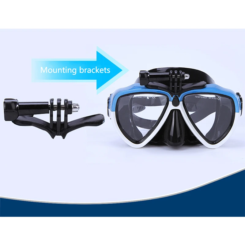 Новая профессиональная маска для подводного плавания незапотевающие очки Набор