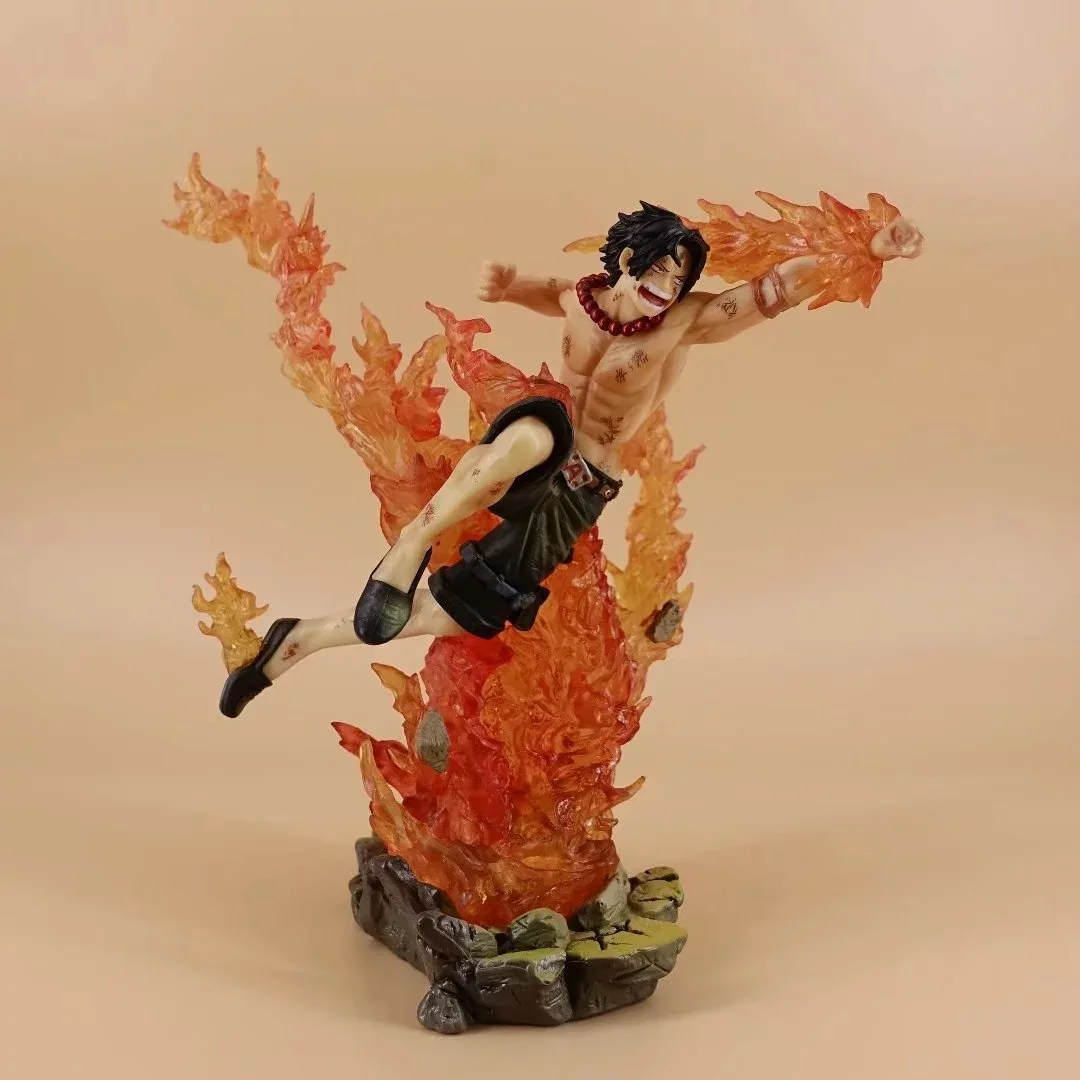 

One Piece POP Fire Punch Portgas D Ace аниме экшн-фигурка модель настольное украшение 18 см ПВХ аниме Статуя Коллекционная игрушка Figma