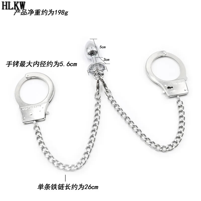 Горячая новинка эротическая Анальная секс-игрушка из нержавеющей стали в форме