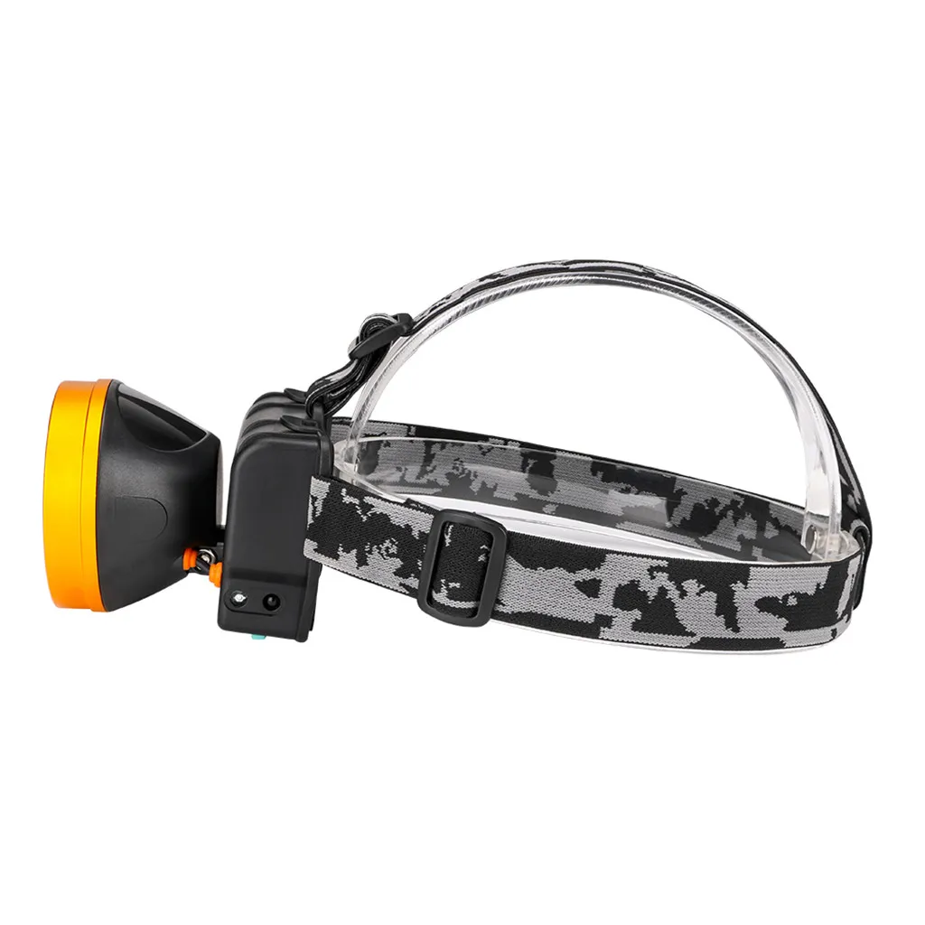 Светильник фонарь водонепроницаемый светодиодный налобный головсветильник 18650