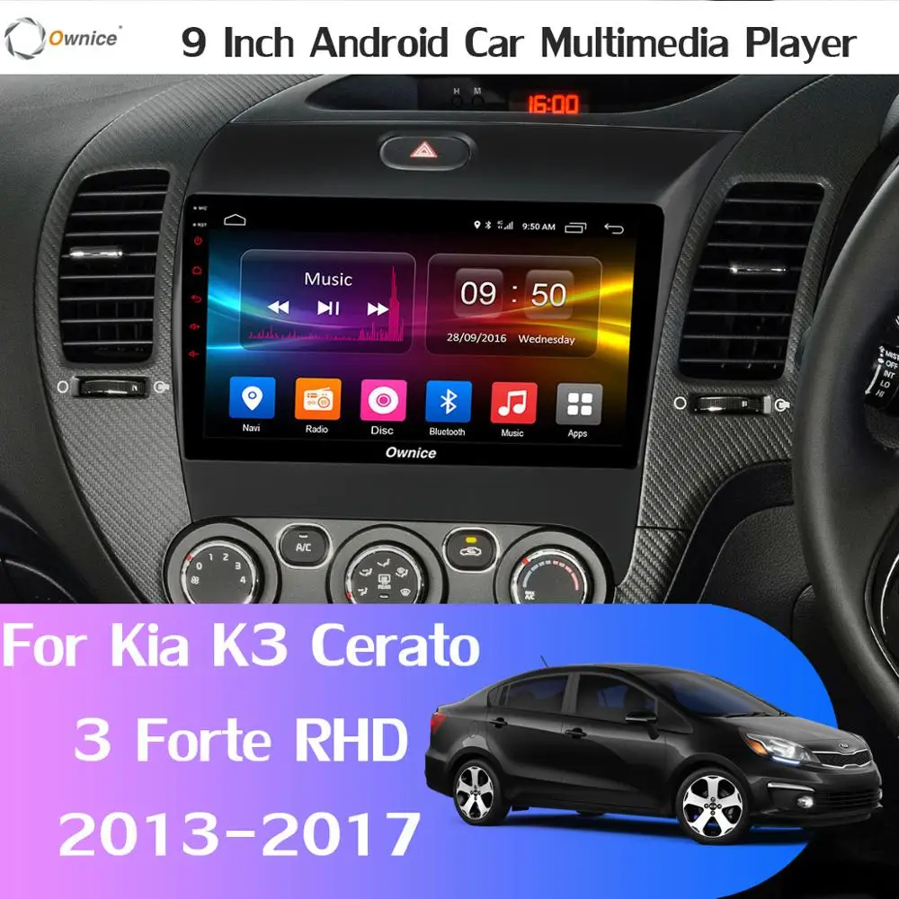 360 ° панорамная камера Android 9 0 4G + 64G Автомобильный плеер CarPlay DSP GPS радио для Kia K3 Cerato 3
