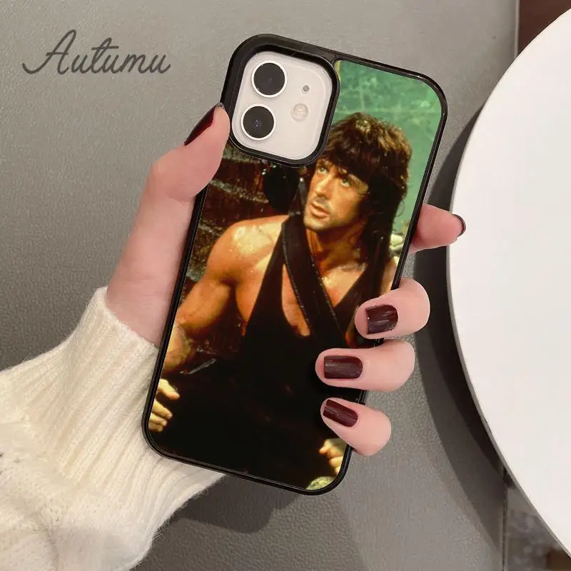 Первый кровь Джон дж. Чехол Rambo для телефона iPhone 11 12 13 14 Pro Max mini XR XS SE 2020 6S 7 8 Plus Samsung