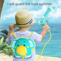 pumping pull type summer beach sprinkling water toys children backpack water gun toys gifts for boys and girls
