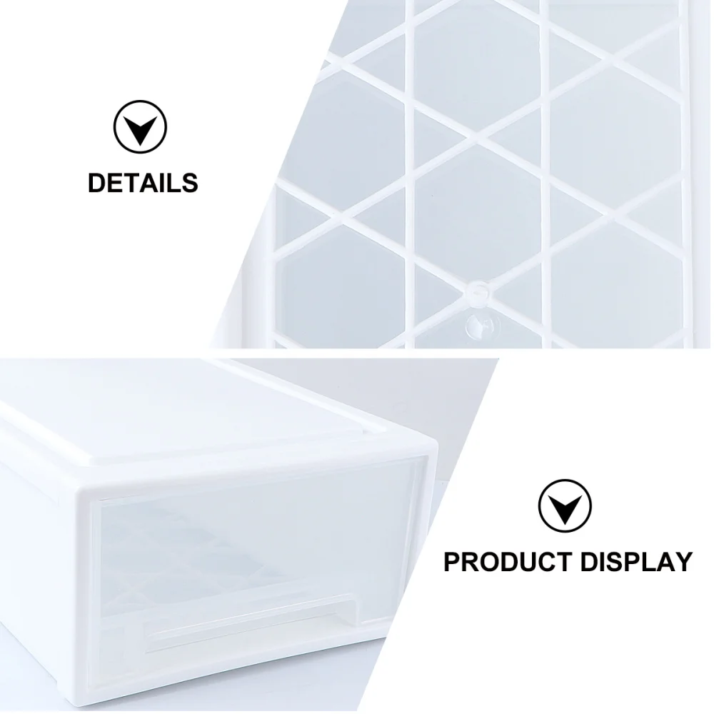 

1 Pc Clothes Storage Case Appliance Storage Sundry Holder Home Accessory (White)