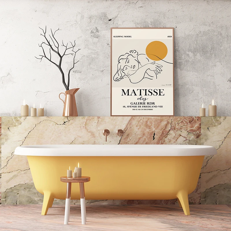 Живопись на холсте "Wall Art Canvas Painting Matisse Abstract Line Drawing Bird Nordic Posters And Prints Pictures For Living Room Home Decor".