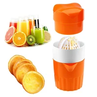 household portable manual citrus juicer fruit squeezer machine extractor hand press cup 500ml kitchen blenders tools
