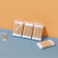 manufacturers supply hotel disposable cotton swabs double headed cotton swabs for makeup