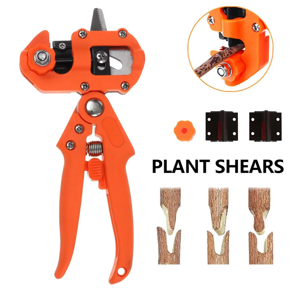 

Meigar Garden Tools Grafting Pruner Chopper Vaccination Cutting Tree Plant Secateurs Shears Scissor Pruning Shear Pruner