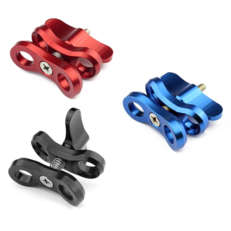 

Hot-Camera Accessory Diving Lights Ball Butterfly Clip Arm Clamp Mount Aluminum For Gopro Hero 3+/4/5 Xiaoyi Gitup SJ6000 Camera