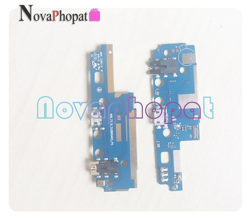 Зарядное устройство Novaphopat для Blu Vivo 5R V0090UU, USB-разъем для зарядки, разъем для наушников микрофон с гибким кабелем