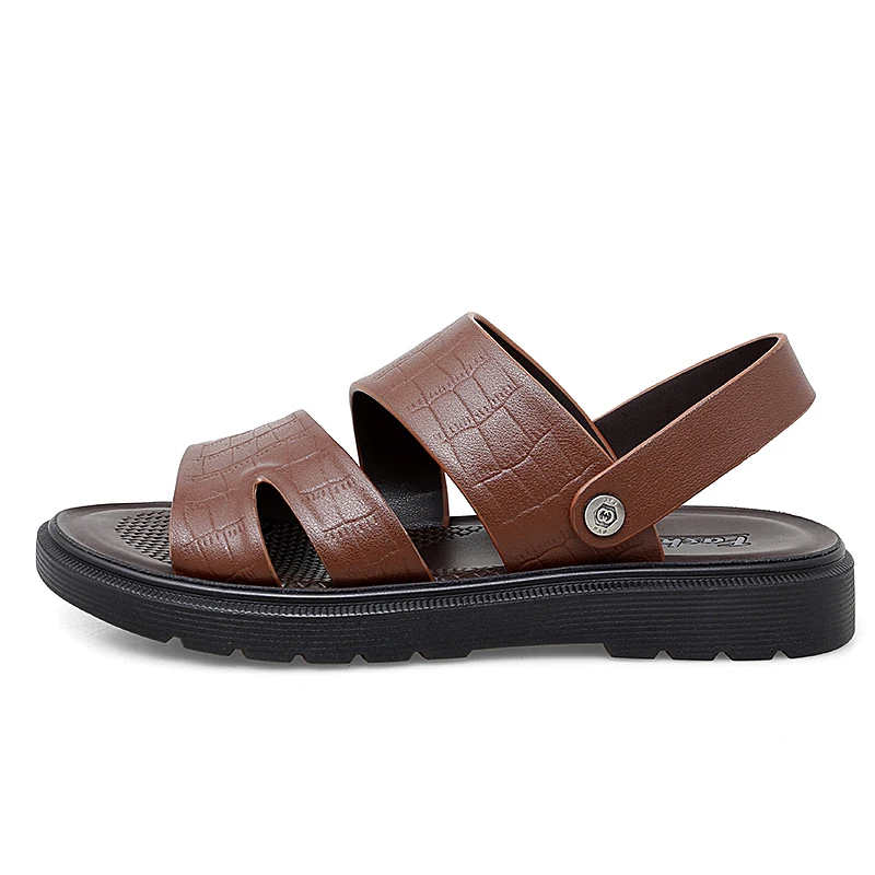 Мужские сандалии ALCUBIEREE из натуральной кожи повседневные летние 2021 | Обувь