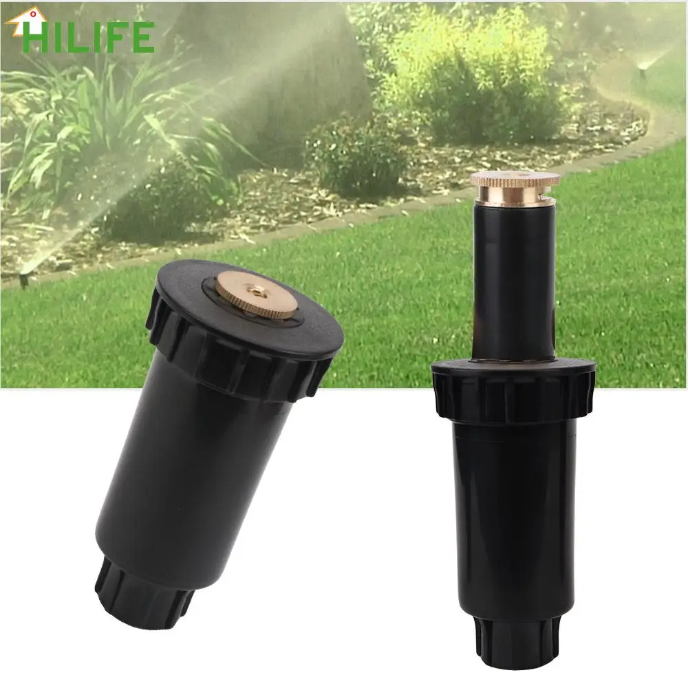 

Automatic Irrigation Watering Tool Lawn Watering Sprinkler Head Garden Spray Nozzle Pop up Sprinklers 90/180/360 Degree