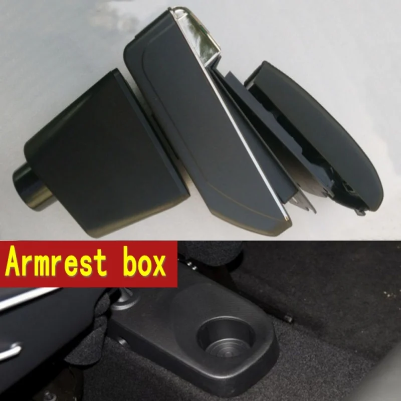

For Renault Clio II III IV Captur Center console Arm Rest Armrest Box
