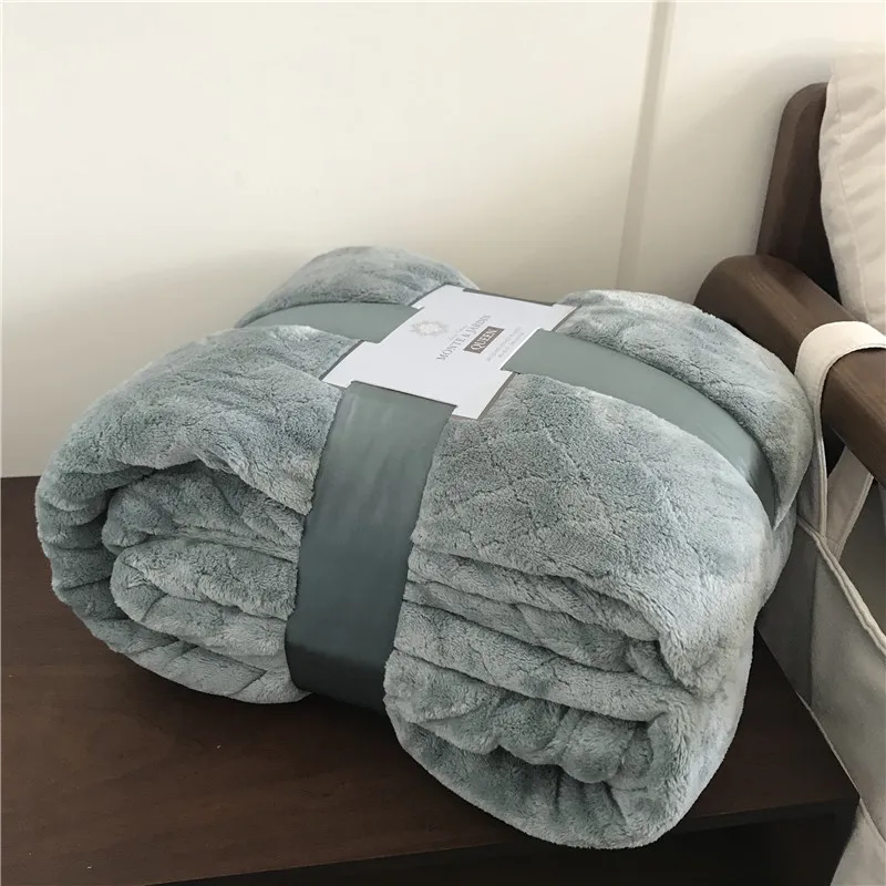Bubble Kiss Soft Coral Fleece Blanket Home Bedding Siesta Blanket Portable Travel Cover Blanket Beautifully Wrapped Gift Blanket images - 6