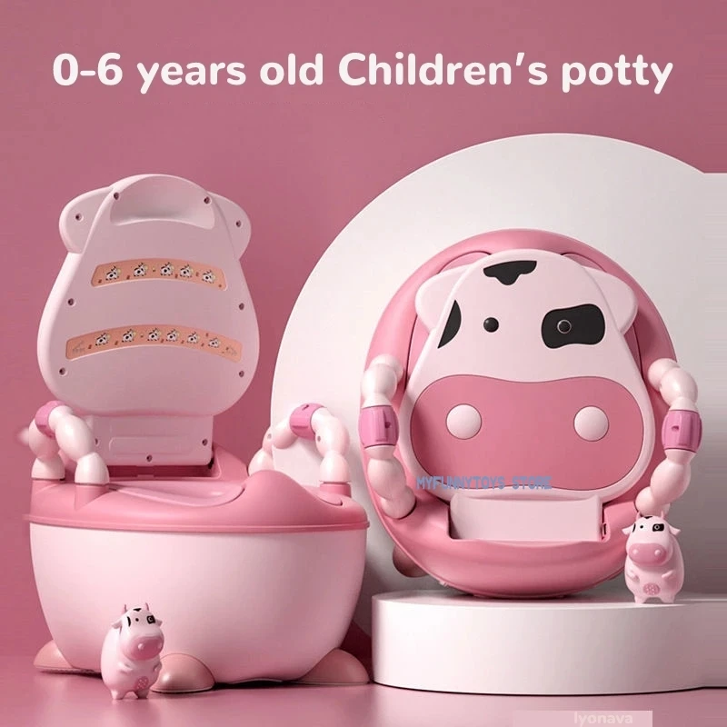 Orinal port&aacute;til multifunci&oacute;n para beb&eacute;, asiento de inodoro para coche, olla de entrenamiento para ni&ntilde;o y ni&ntilde;a-0