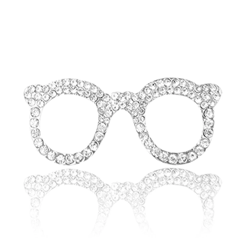 Модные цинковые очки с оправой из сплава солнцезащитные булавки и броши мужской