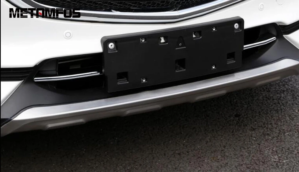 Передняя Нижняя решетка бампера из нержавеющей стали для Mazda CX5 CX-5 2017-2019 2020