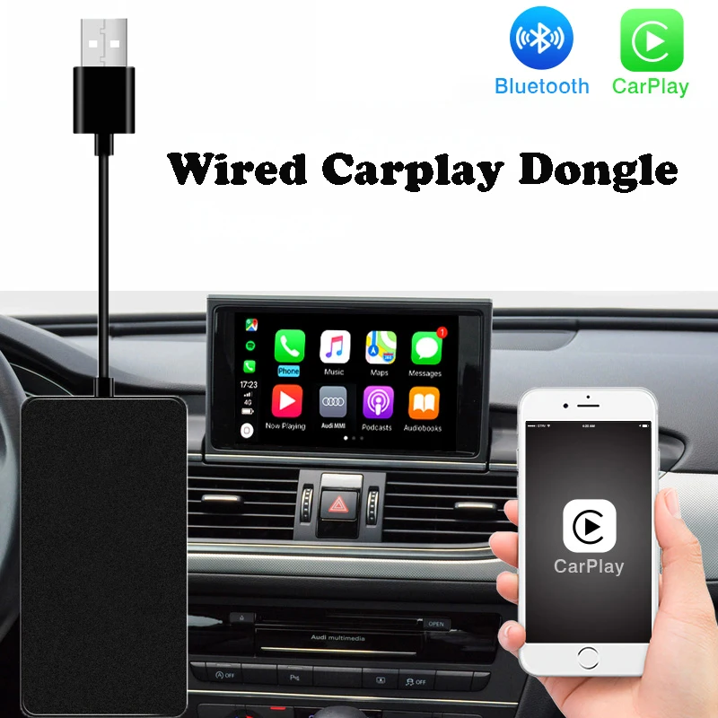 Wired Carplay Dongle for Porsche VW Hyandai Android Navigation Mini Auto USB Activator Car Play Adapter | Автомобили и мотоциклы