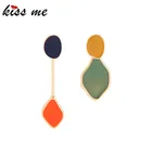 Серьги-подвески женские с эмалью, разных цветов