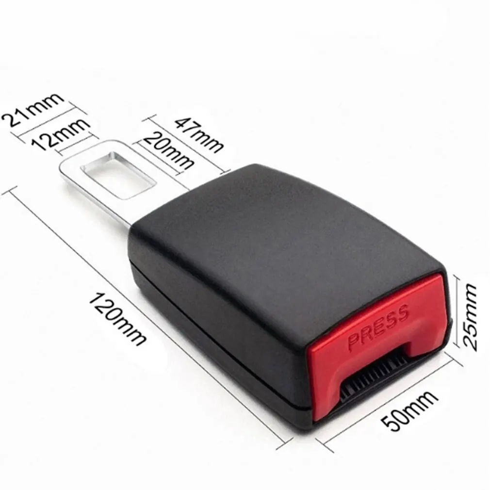 

New Car Seat Belt Buckle Clip Extender Car Safety Insuance Belts Extender Safety Belt Buckles Extension Accessories