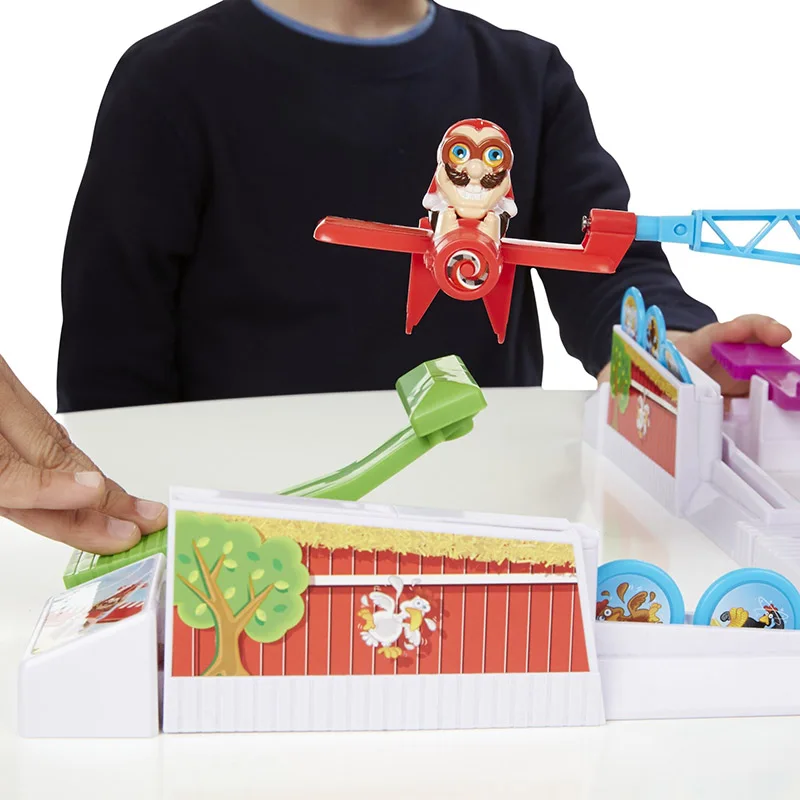 

Hasbro Gaming Loopin' Louie Board Games Swooping Looping Chicken Chasing Funny Education Parent Child Party Toys Christmas Gift