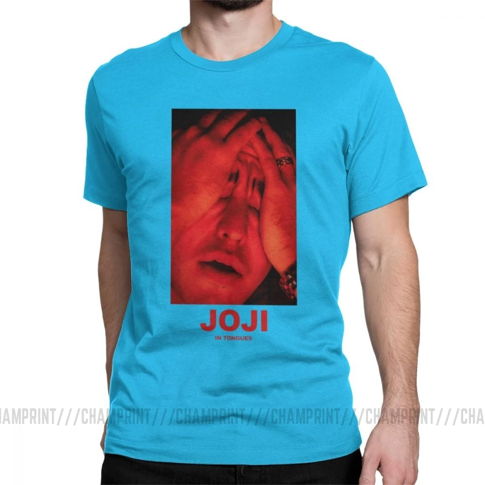 Мужская футболка Joji, грязный Франк, розовый Guy Meme, японский Ютуб, хлопок, безумные футболки с коротким рукавом, летняя футболка - Цвет: Королевский синий