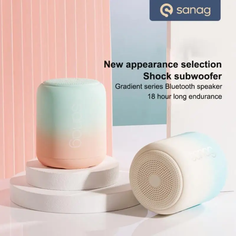 

Wireless Bluetooth Speaker Mini Subwoofer Loudspaker Stereo Surround Outdoor Waterproof Portable Speaker Support FM RadioTF