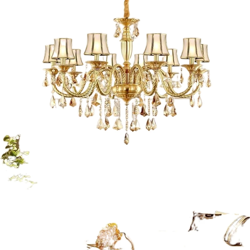 Подвесной светильник для комнаты с кристаллами Decoracao Para Casa Lampen современный