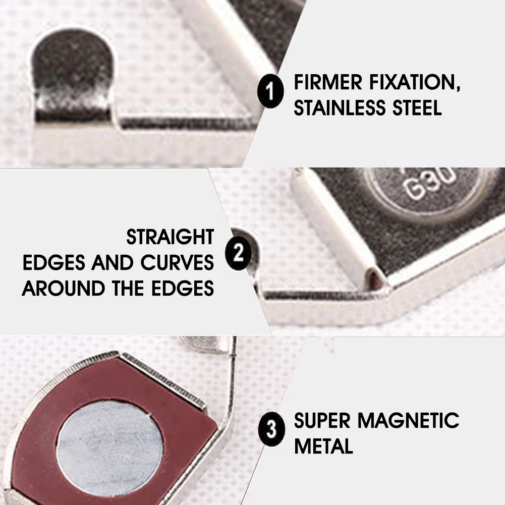 

2Pcs Universal Magnetic Seam Guide Press Feet for Sewing Machines Foot Parts Industrial Home Tool DIY Crafts Accessories 2 Sizes