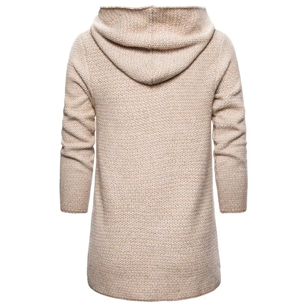

2020 New Autumn Winter Men'S Sweater Man Turtleneck Solid Color Casual Long Sweater Clothing
