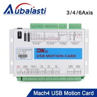 xhc mach4 usb breakout board 3 4 6 axis usb motion control card 2000khz support windows7 10 for cnc enrgaver lathe machine