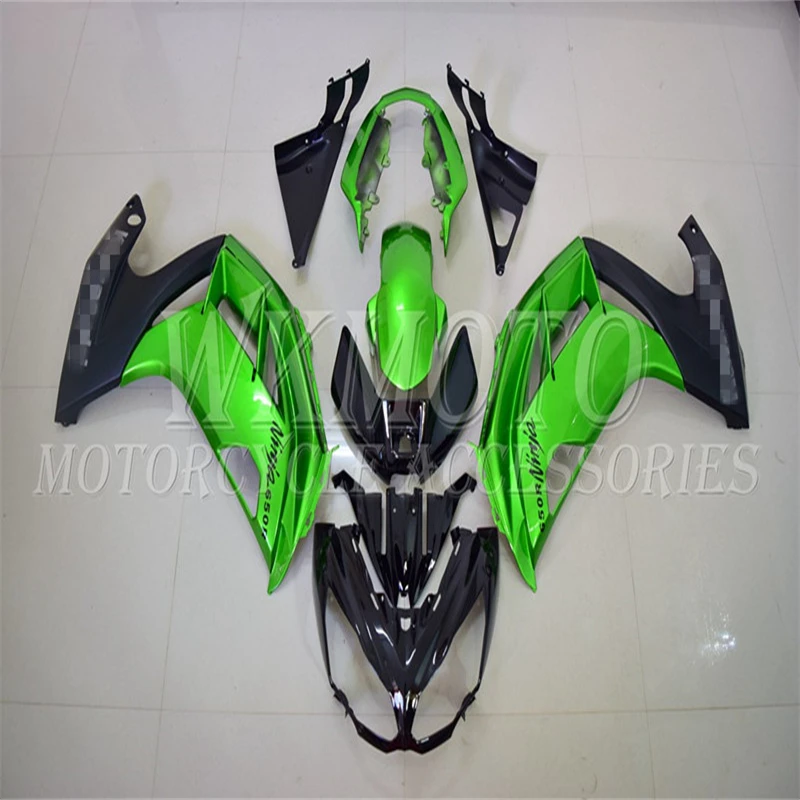 Nose Fender Side Cowl Rear Tail Panel Fairing Bodywork Kit For KAWASAKI NINJA 650R ER-6F 2012 - 2016