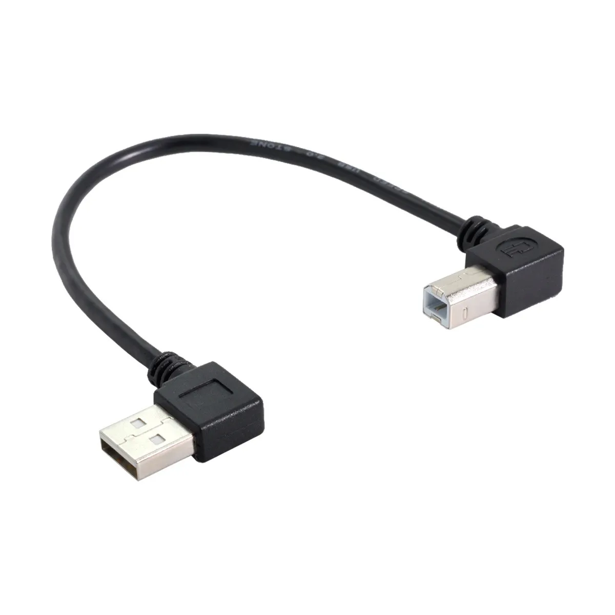 Chenyan левый угловой мужской 90 градусный принтер сканер для g USB 2 0 A Мужской кабель 20
