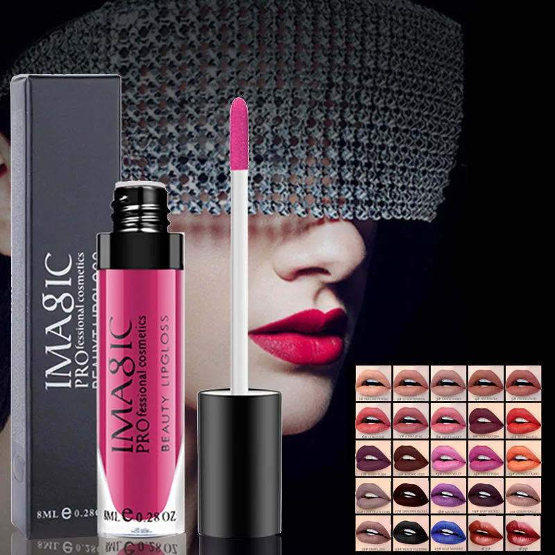 

Matte Lipgloss Moisturizing Long-lasting No Fade Non-stick Lip Glaze Gradient Lips Makeup EY669