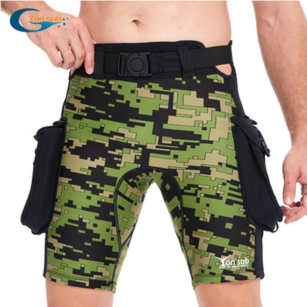 

Neoprene 2.5mm Diving Surfing Pants Men Submersible Pocket Men women Submersibl Shorts Thickening Diving Equipment Shorts