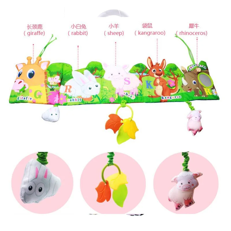 Jollybaby детская кровать и тканевая книга с животным модель Детские милые игрушки