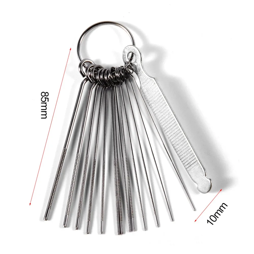 

Portable Size DIY Guitar Repair Tools Guitar Nut Slotting File Saw Rods Slot Filing Set Luthier Replacement Accessory Newest