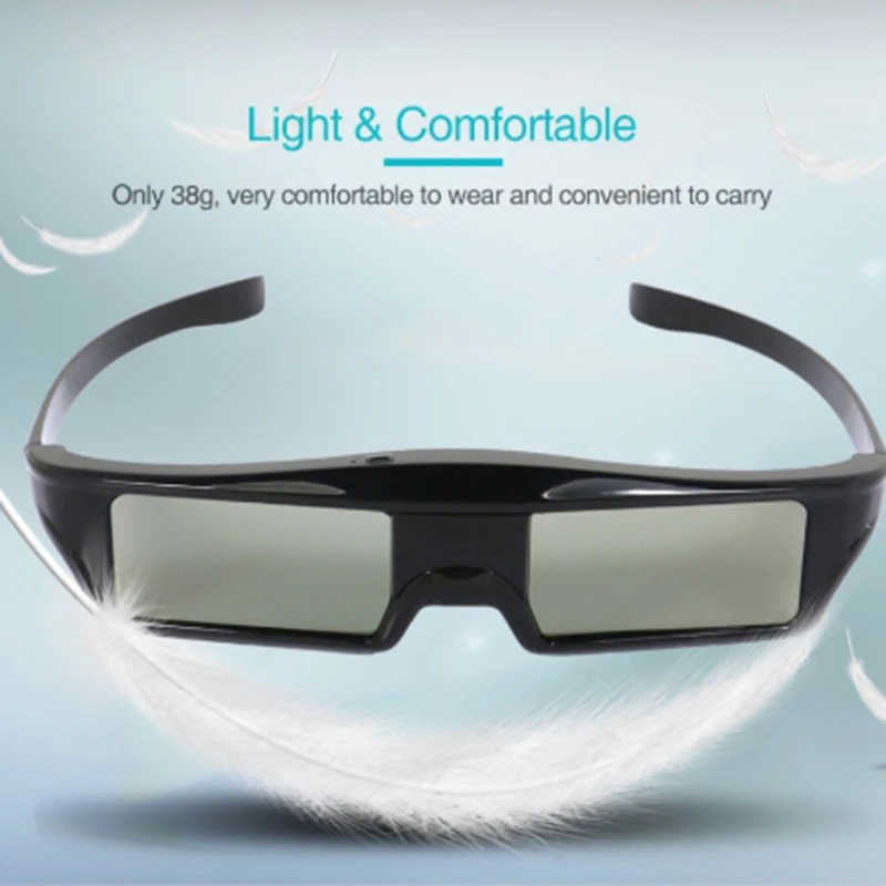 RISE 3D BT Bluetooth очки с активным затвором для Sony/Panasonic/Sharp/Epson ELPGS03 TDG BT500A проектор