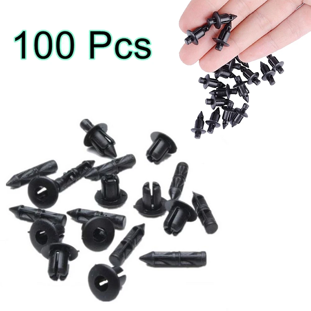 

Trim Car Rivet Clips Rivet Exterior Decoration Car 100Pcs Fenders Clips Push Pin