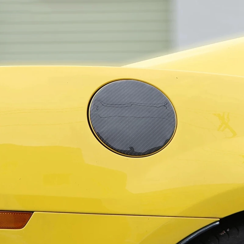 

Car Stickers for Camaro Carbon Fiber Car Oil Fuel Tank Cap Cover Decoration Accessories for Chevrolet Camaro 2016-2020